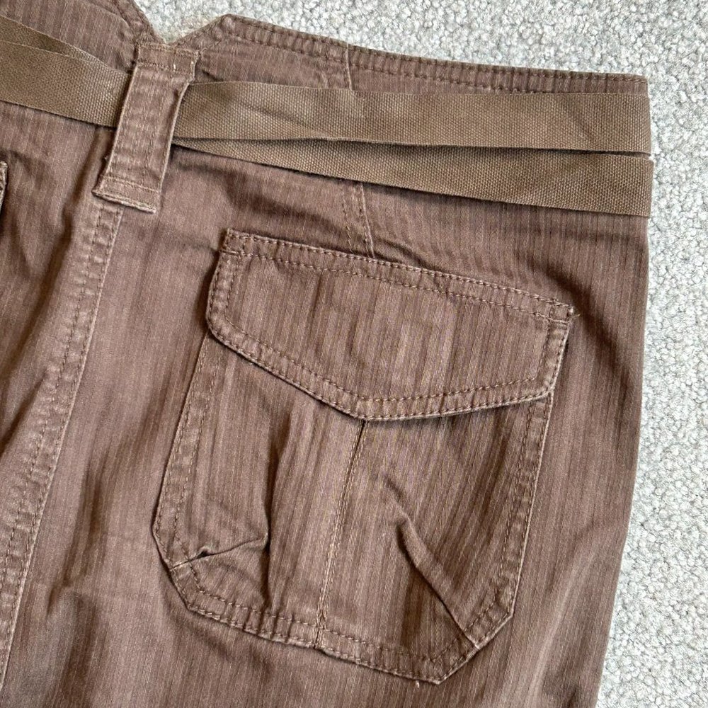 - Marc Jacobs Pleated Skirt with Fabric Belt in Brown Cotton US 4  -     A1659 - Picture 6 of 7